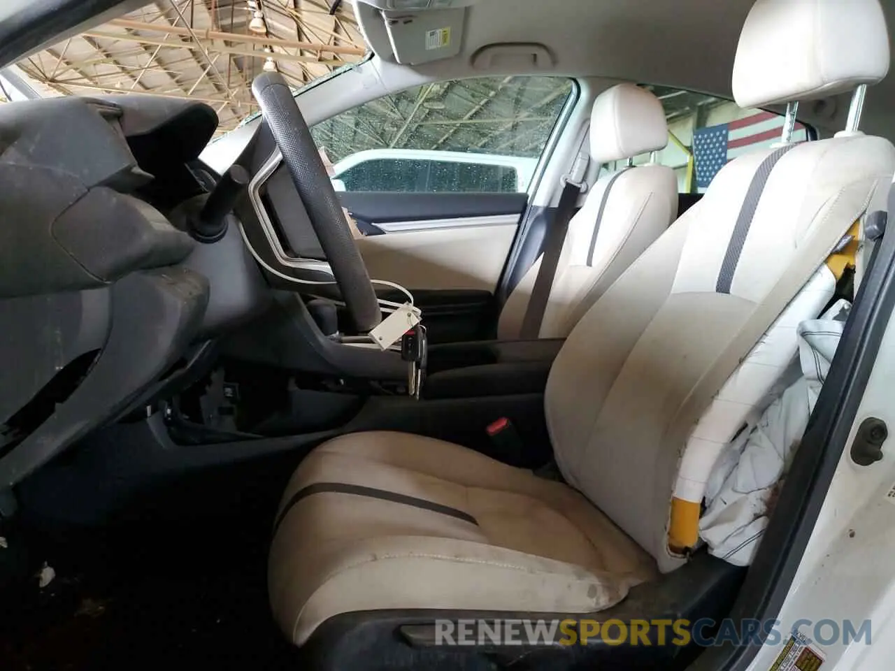 7 Photograph of a damaged car 19XFC2F67KE040174 HONDA CIVIC 2019