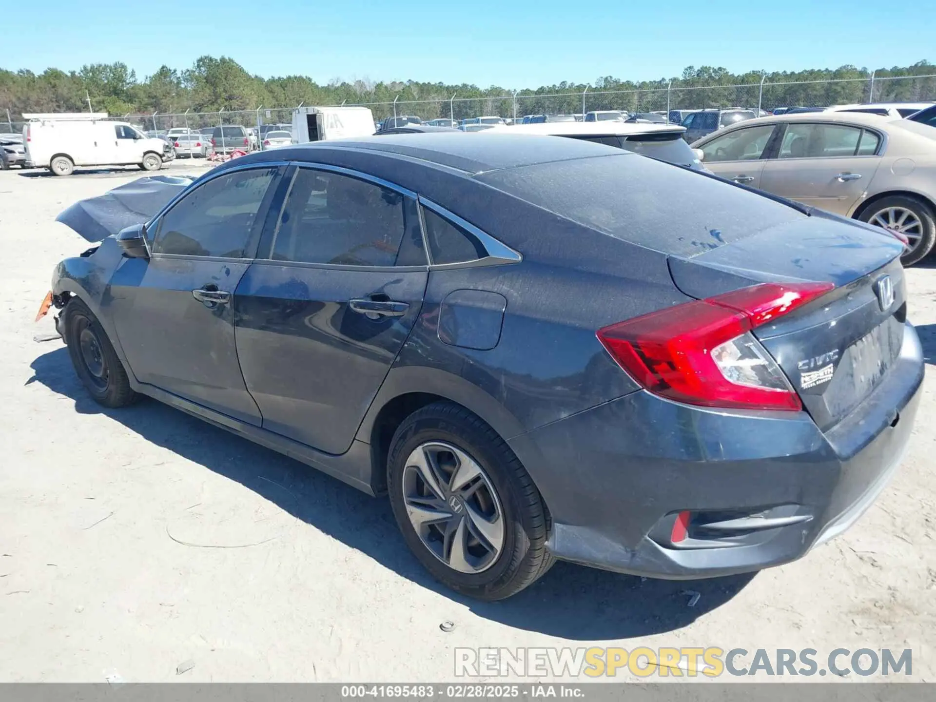 14 Photograph of a damaged car 19XFC2F67KE040661 HONDA CIVIC 2019