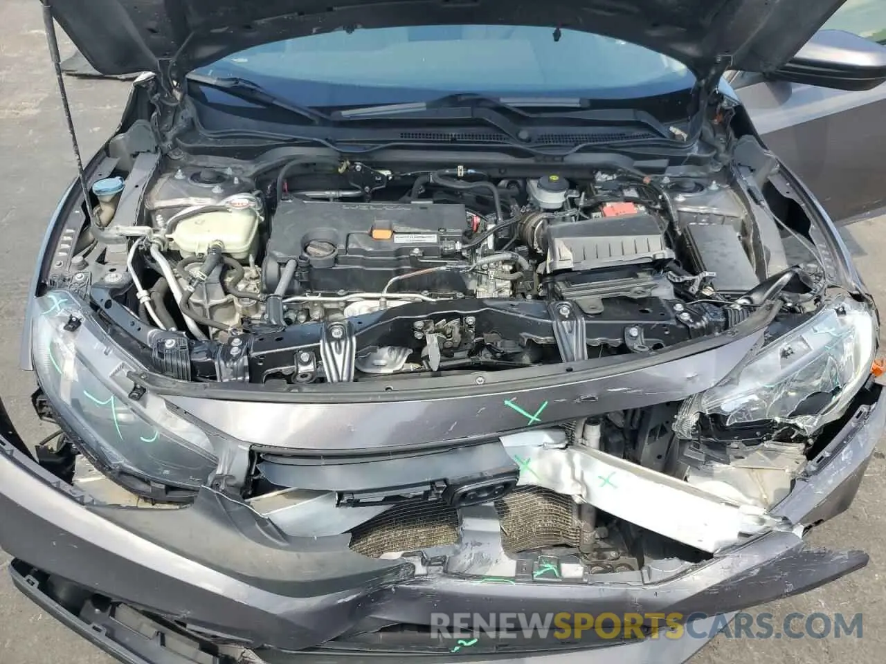 11 Photograph of a damaged car 19XFC2F67KE042135 HONDA CIVIC 2019