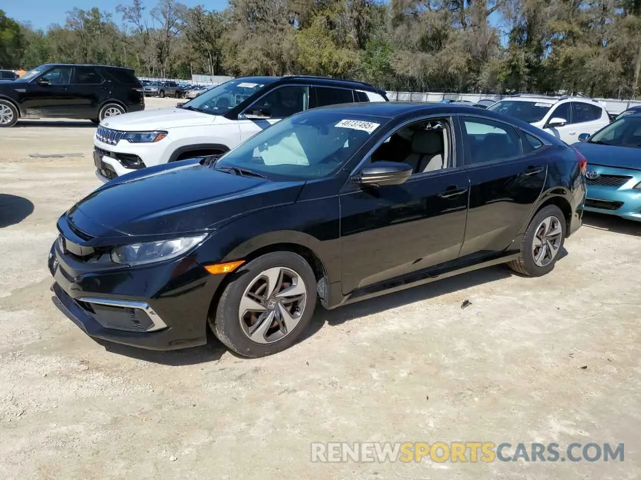 1 Photograph of a damaged car 19XFC2F67KE045391 HONDA CIVIC 2019