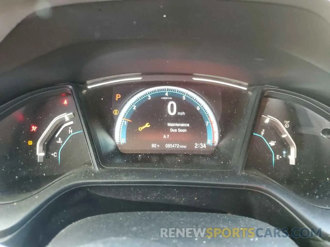 9 Photograph of a damaged car 19XFC2F67KE045391 HONDA CIVIC 2019
