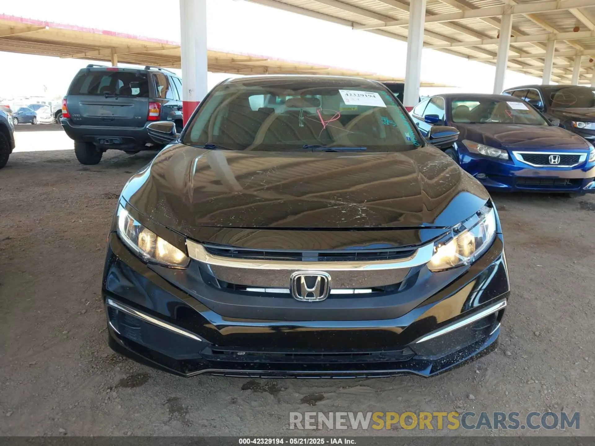 11 Photograph of a damaged car 19XFC2F67KE045746 HONDA CIVIC 2019