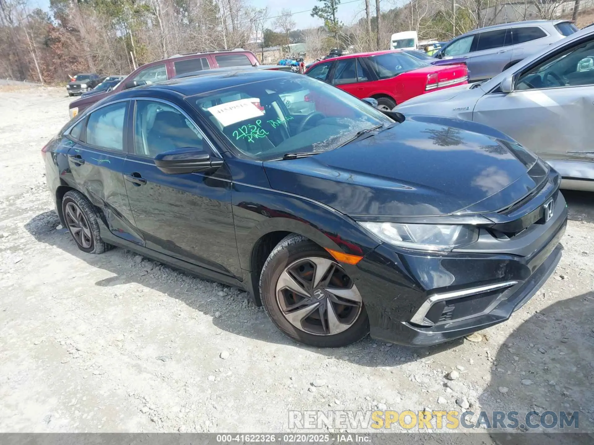 1 Photograph of a damaged car 19XFC2F67KE046797 HONDA CIVIC 2019