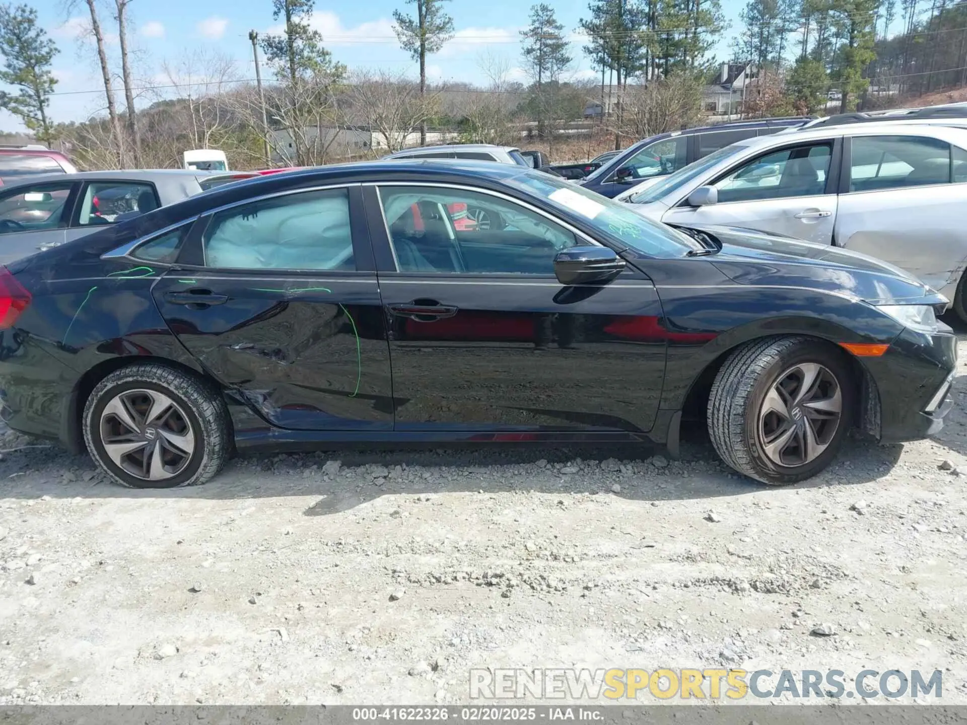 13 Photograph of a damaged car 19XFC2F67KE046797 HONDA CIVIC 2019