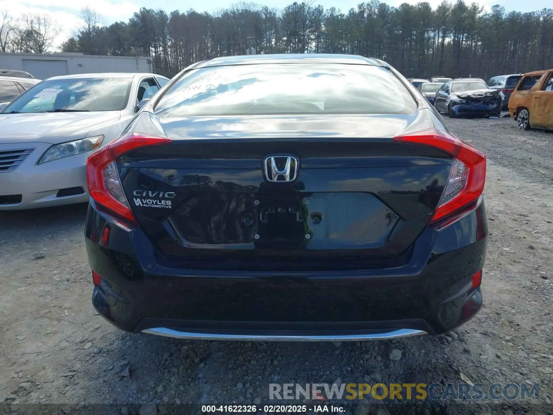16 Photograph of a damaged car 19XFC2F67KE046797 HONDA CIVIC 2019
