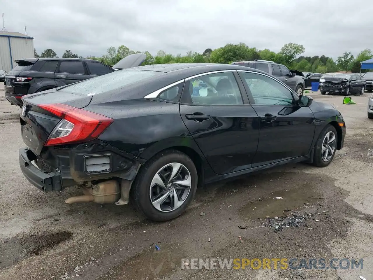 3 Photograph of a damaged car 19XFC2F67KE050669 HONDA CIVIC 2019