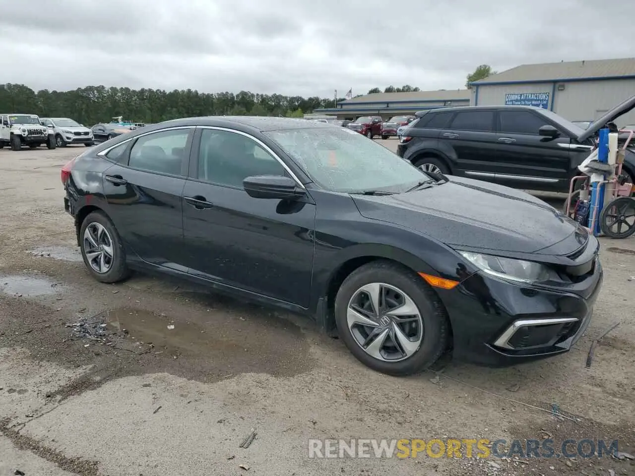 4 Photograph of a damaged car 19XFC2F67KE050669 HONDA CIVIC 2019