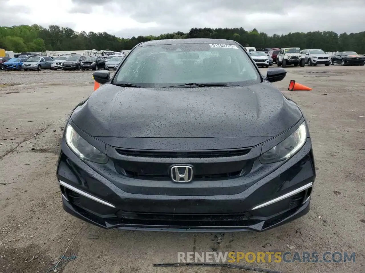 5 Photograph of a damaged car 19XFC2F67KE050669 HONDA CIVIC 2019