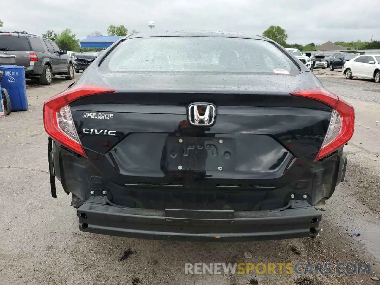 6 Photograph of a damaged car 19XFC2F67KE050669 HONDA CIVIC 2019