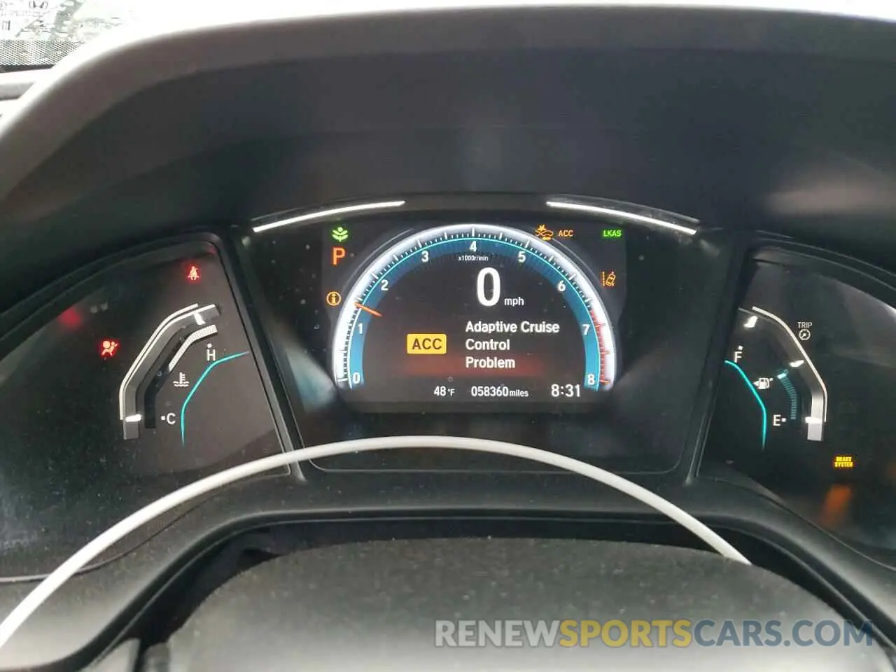 9 Photograph of a damaged car 19XFC2F67KE050669 HONDA CIVIC 2019