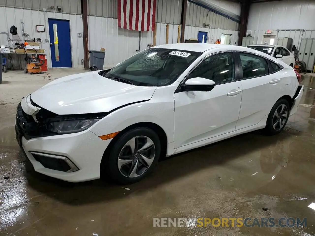 1 Photograph of a damaged car 19XFC2F67KE207987 HONDA CIVIC 2019
