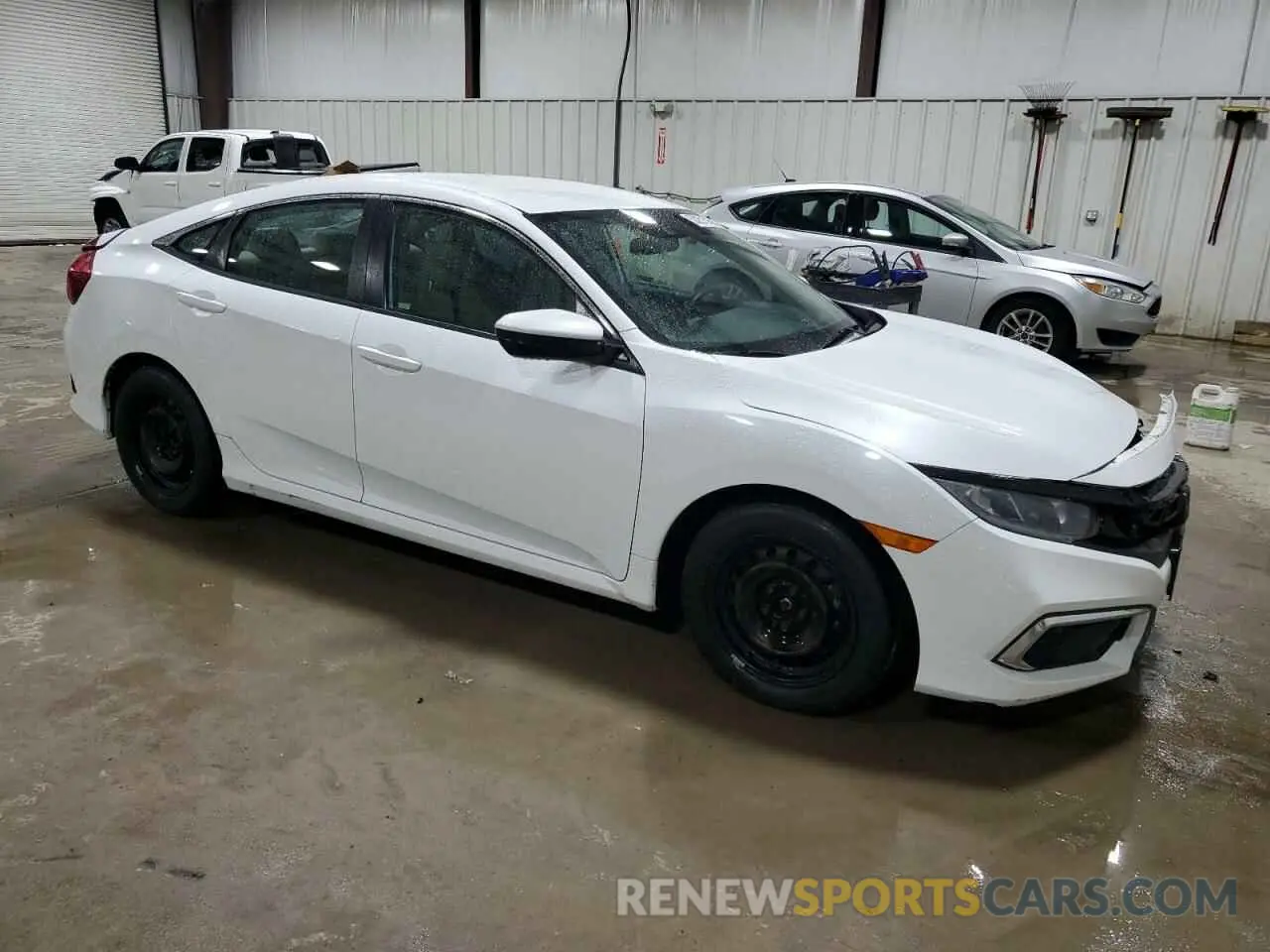 4 Photograph of a damaged car 19XFC2F67KE207987 HONDA CIVIC 2019