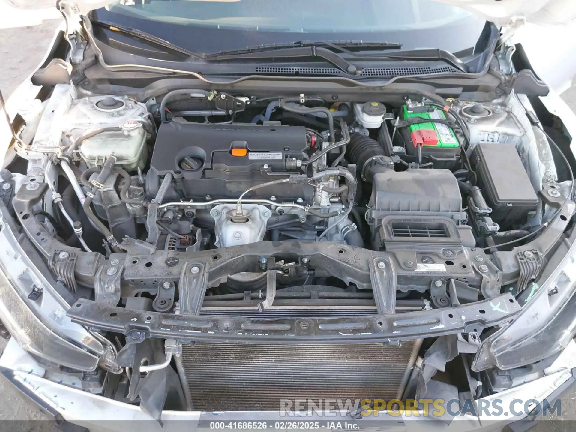 10 Photograph of a damaged car 19XFC2F67KE208167 HONDA CIVIC 2019