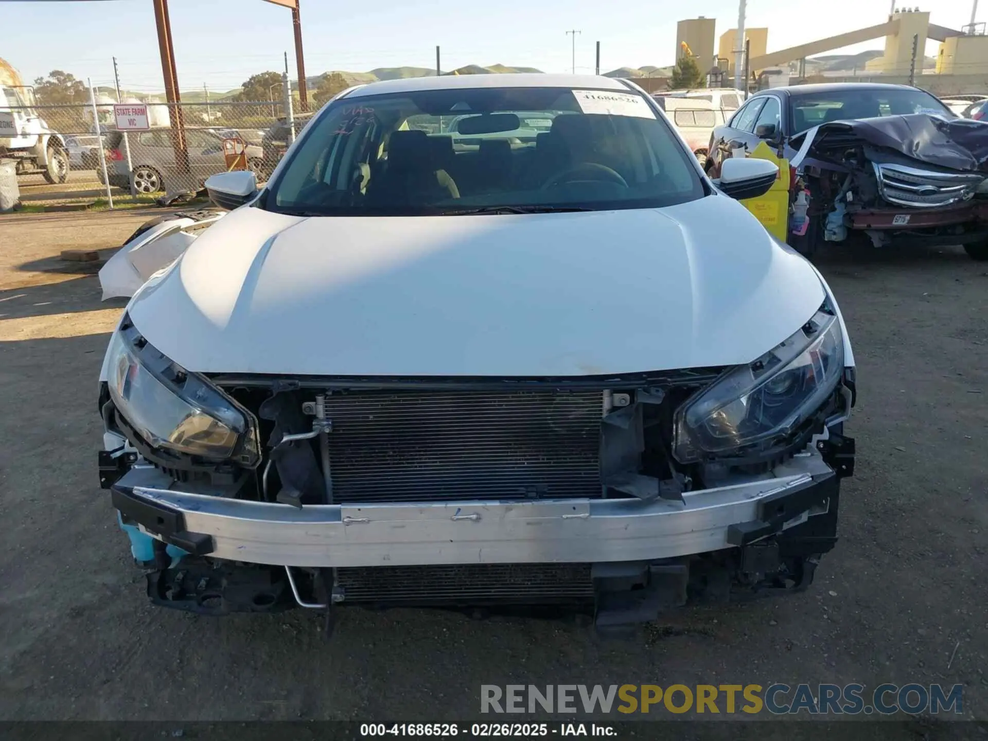 13 Photograph of a damaged car 19XFC2F67KE208167 HONDA CIVIC 2019