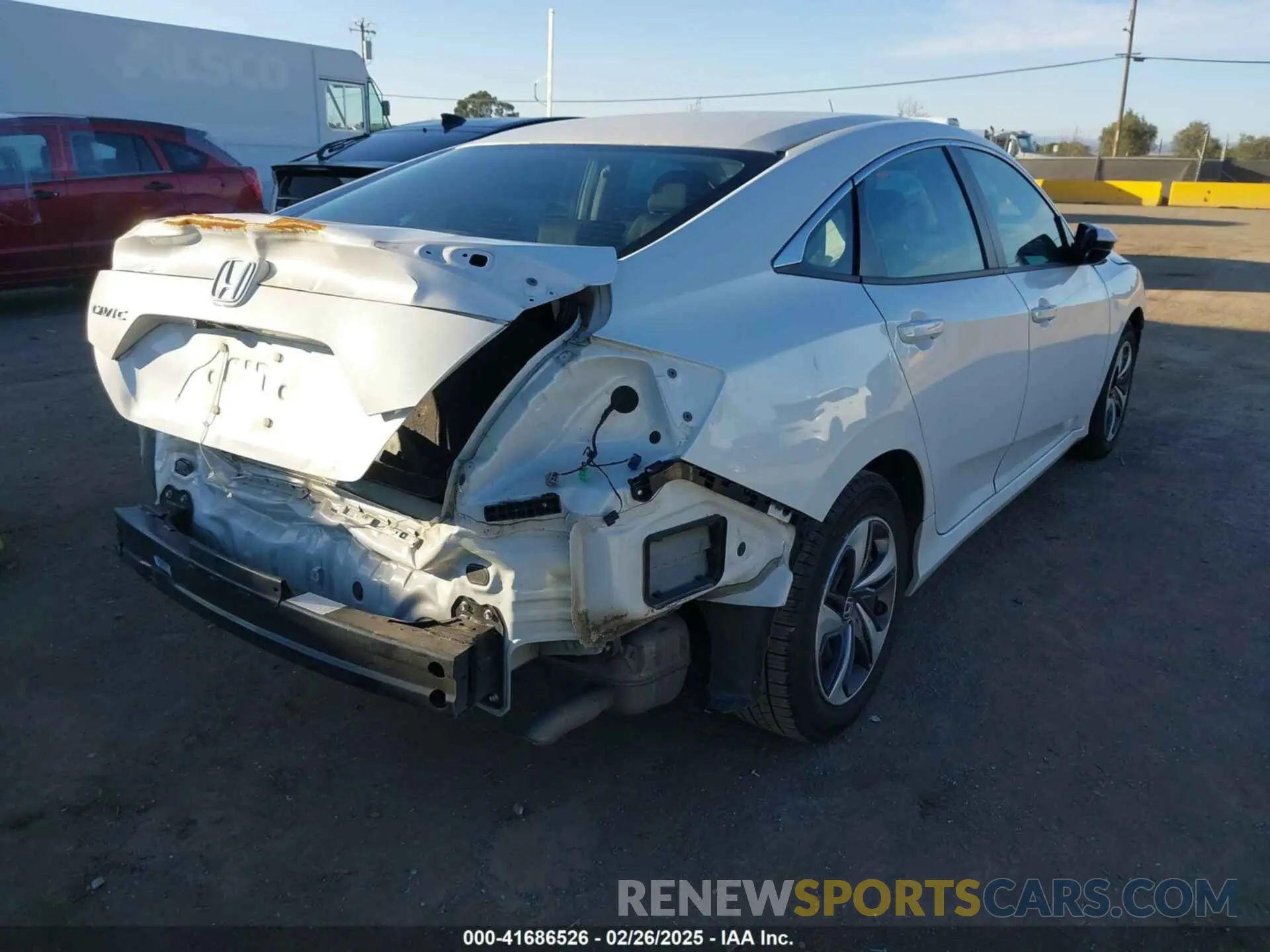 4 Photograph of a damaged car 19XFC2F67KE208167 HONDA CIVIC 2019
