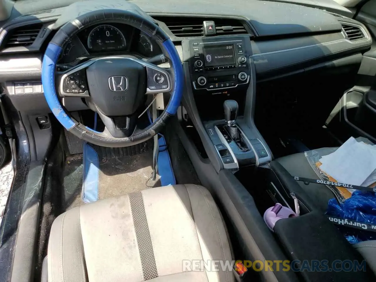 8 Photograph of a damaged car 19XFC2F68KE001402 HONDA CIVIC 2019