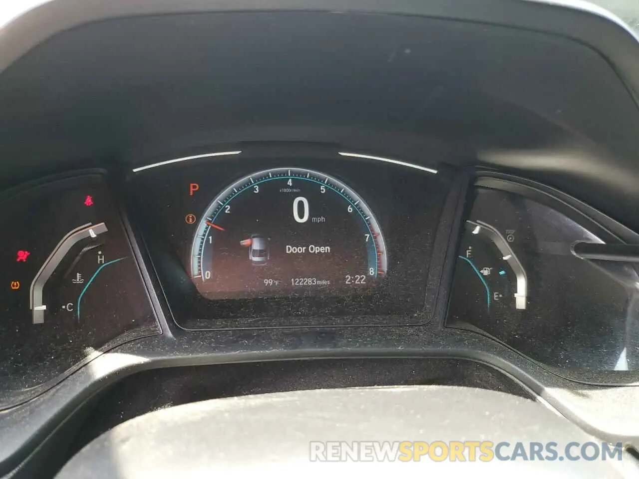 9 Photograph of a damaged car 19XFC2F68KE001402 HONDA CIVIC 2019