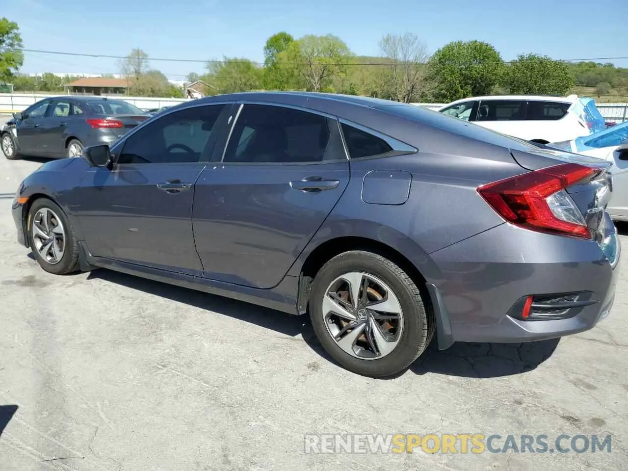 2 Photograph of a damaged car 19XFC2F68KE003117 HONDA CIVIC 2019