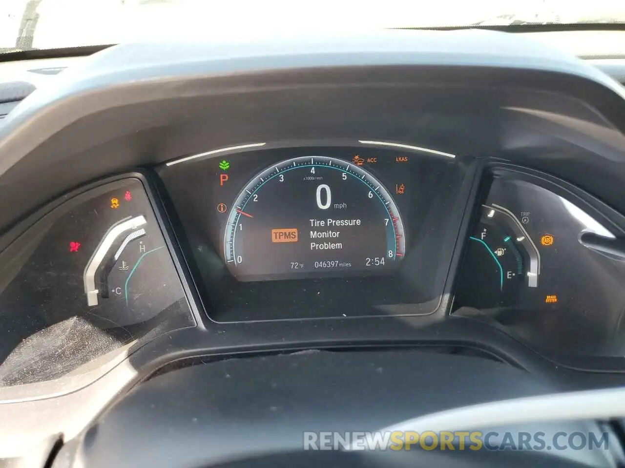 9 Photograph of a damaged car 19XFC2F68KE003117 HONDA CIVIC 2019