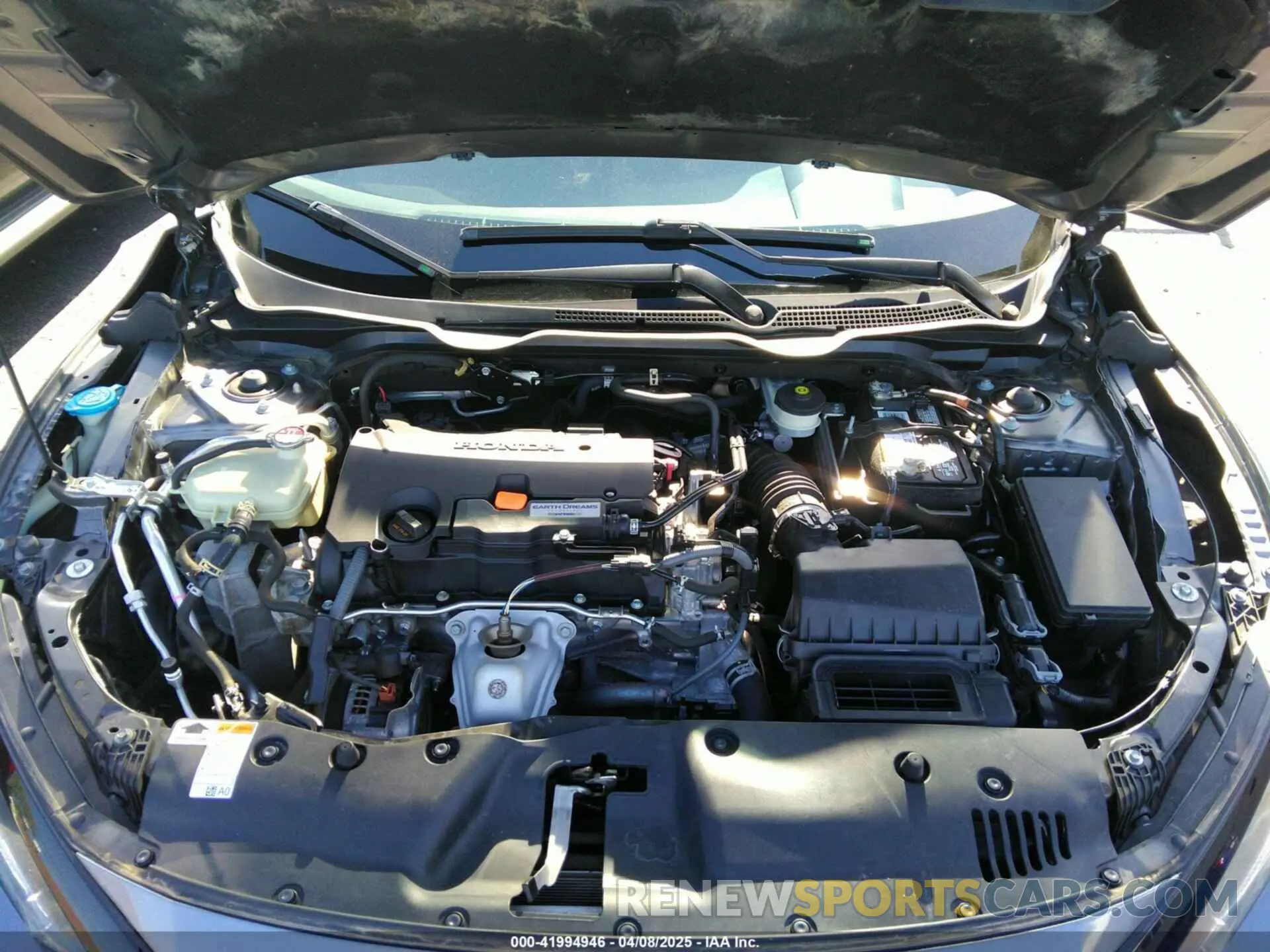 10 Photograph of a damaged car 19XFC2F68KE011251 HONDA CIVIC 2019