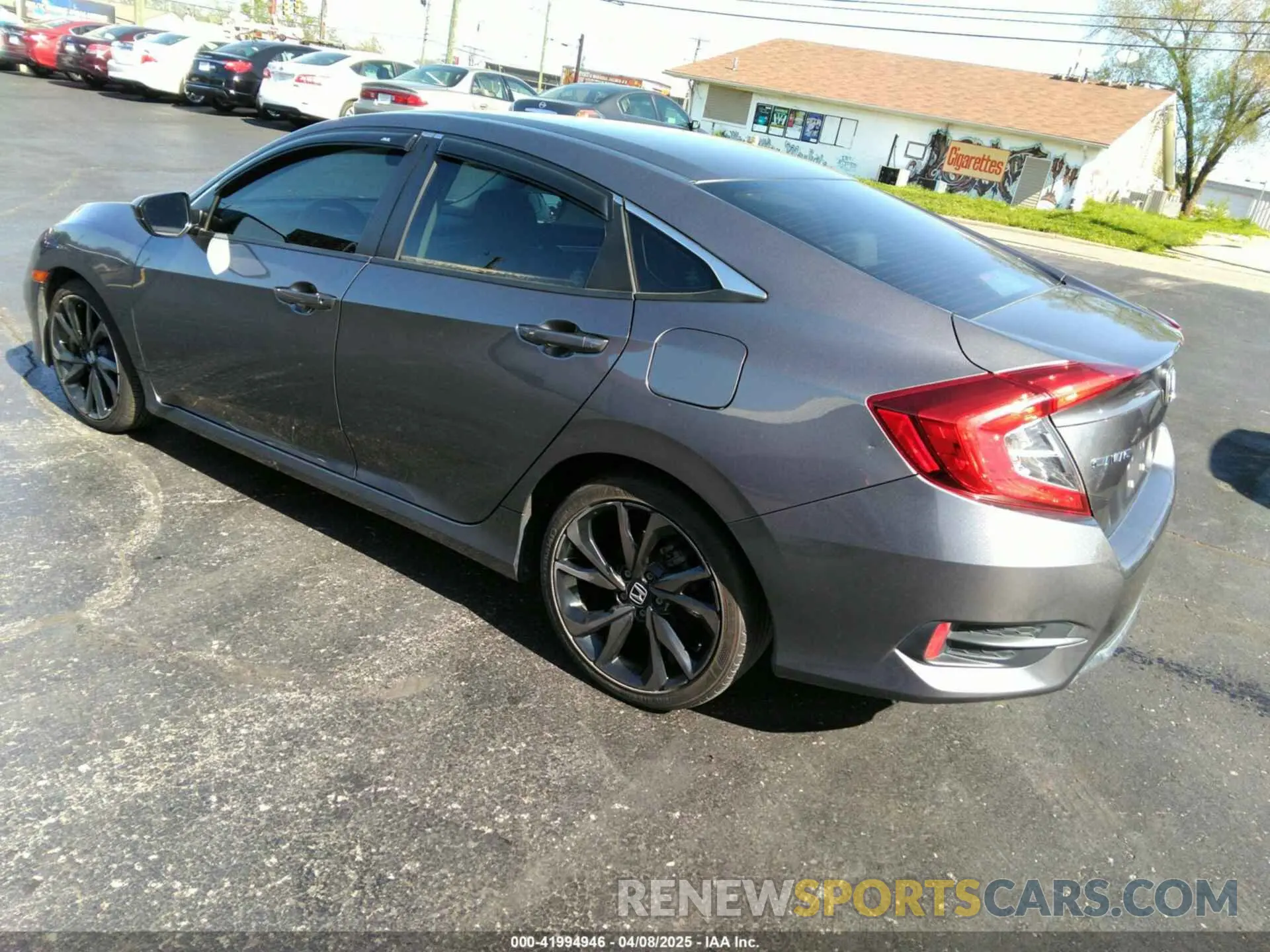 3 Photograph of a damaged car 19XFC2F68KE011251 HONDA CIVIC 2019