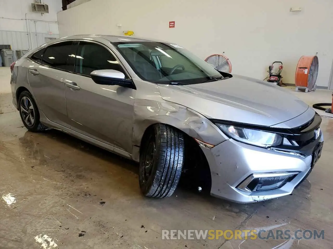 4 Photograph of a damaged car 19XFC2F68KE011783 HONDA CIVIC 2019