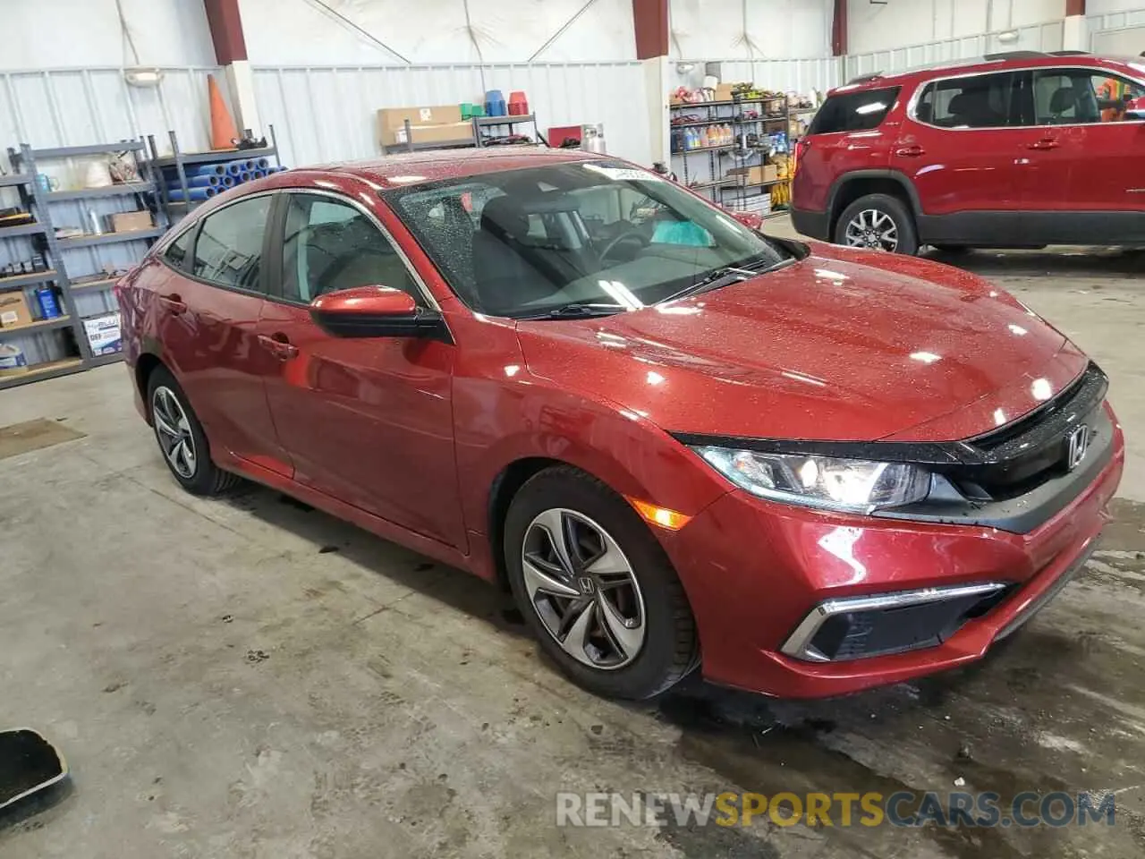 4 Photograph of a damaged car 19XFC2F68KE013548 HONDA CIVIC 2019