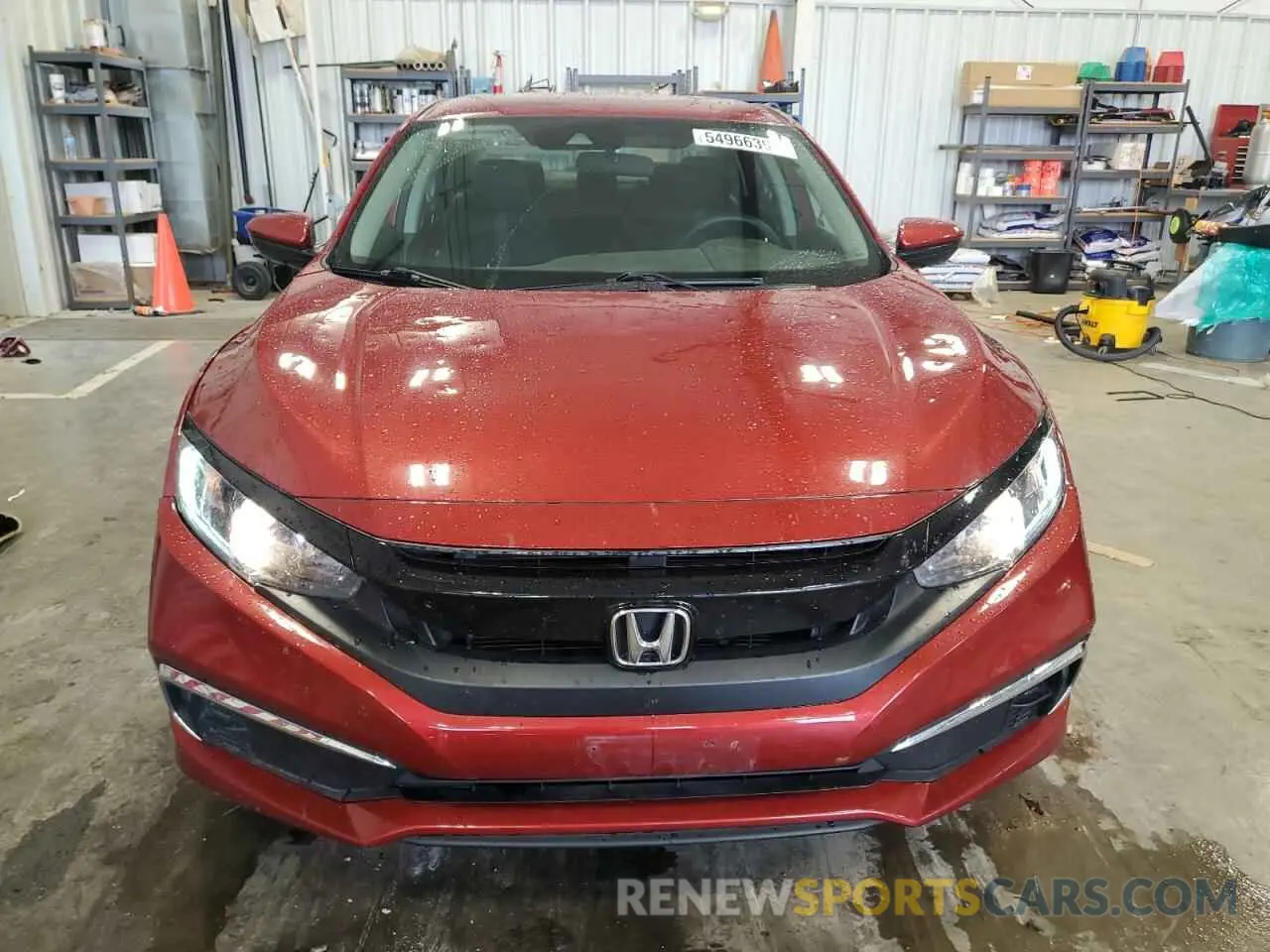 5 Photograph of a damaged car 19XFC2F68KE013548 HONDA CIVIC 2019
