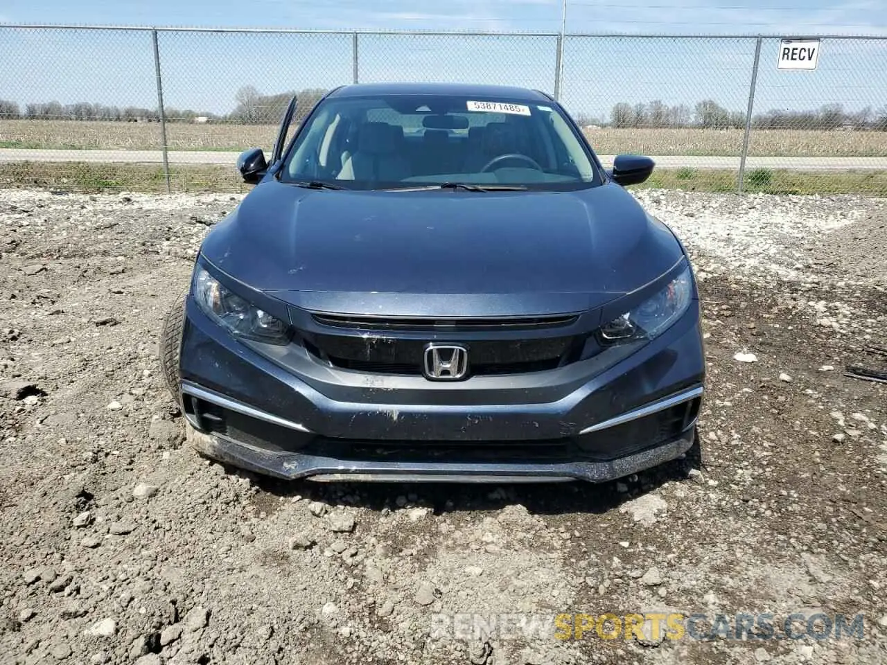 5 Photograph of a damaged car 19XFC2F68KE024291 HONDA CIVIC 2019
