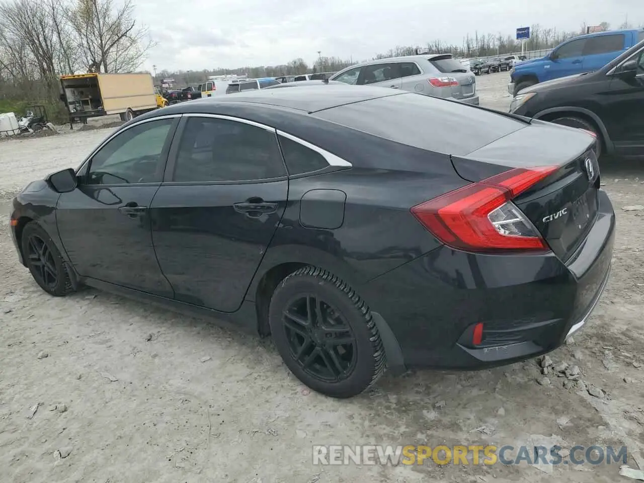 2 Photograph of a damaged car 19XFC2F68KE025280 HONDA CIVIC 2019
