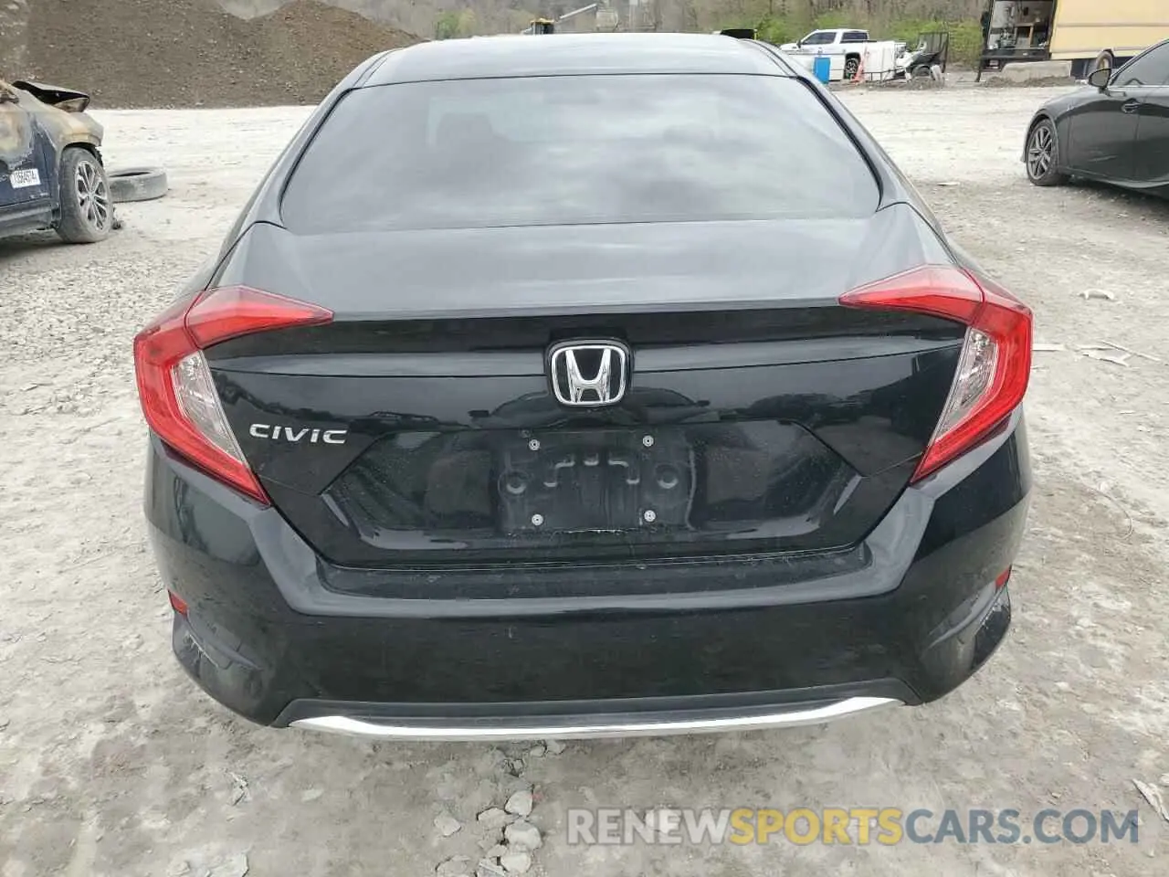 6 Photograph of a damaged car 19XFC2F68KE025280 HONDA CIVIC 2019