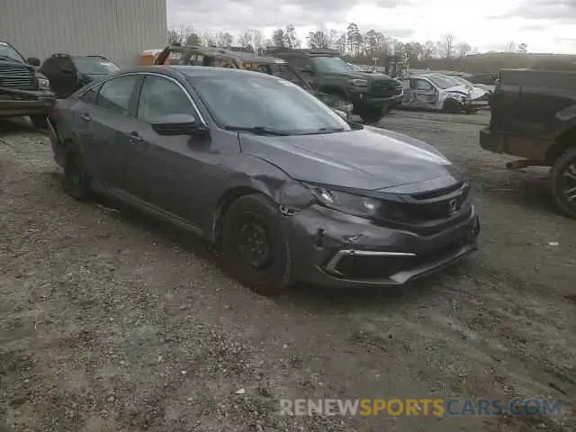 10 Photograph of a damaged car 19XFC2F68KE027773 HONDA CIVIC 2019