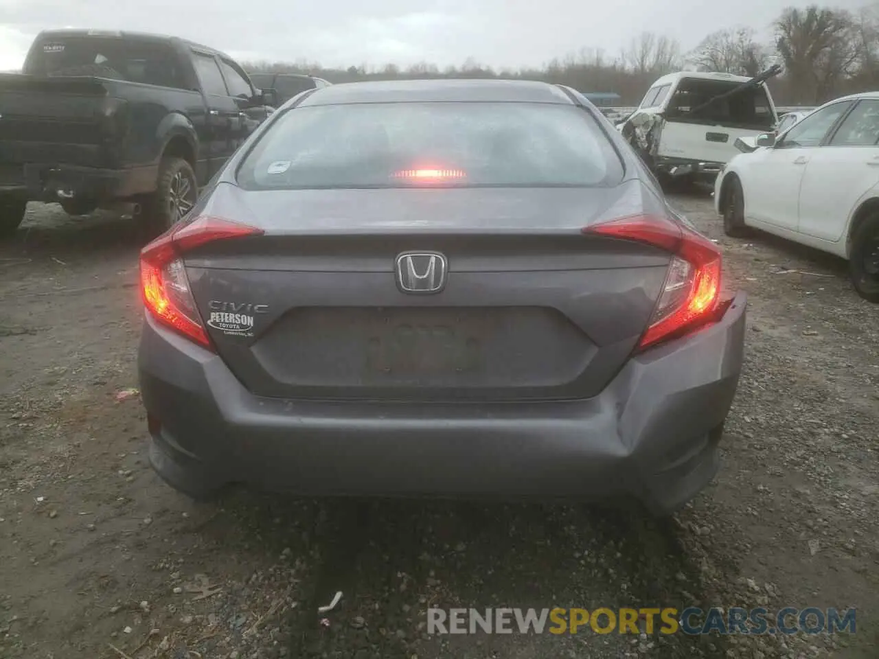 6 Photograph of a damaged car 19XFC2F68KE027773 HONDA CIVIC 2019