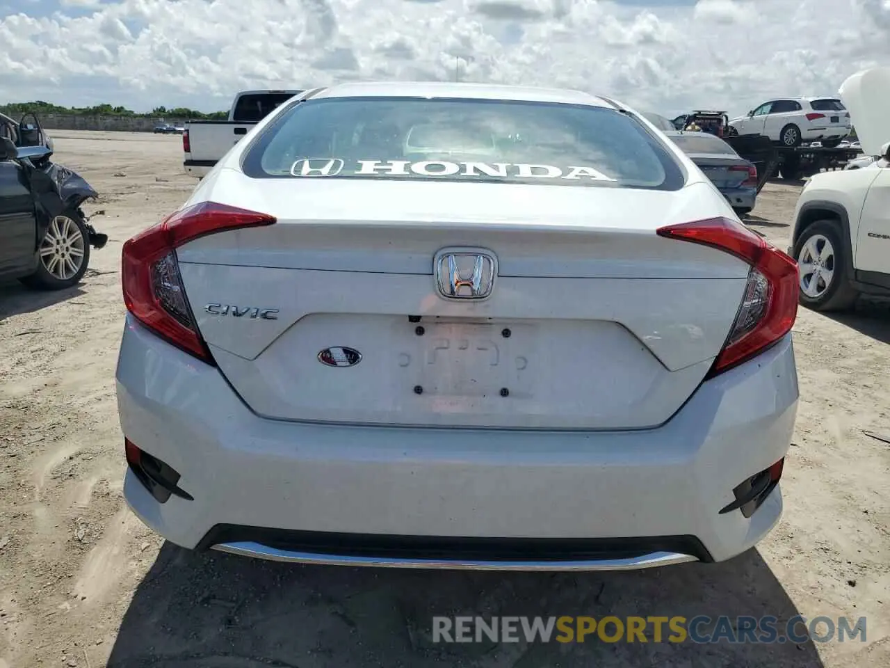 6 Photograph of a damaged car 19XFC2F68KE028664 HONDA CIVIC 2019