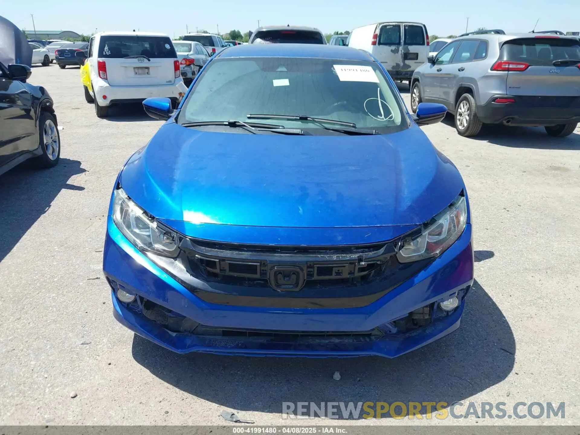 6 Photograph of a damaged car 19XFC2F68KE036912 HONDA CIVIC 2019