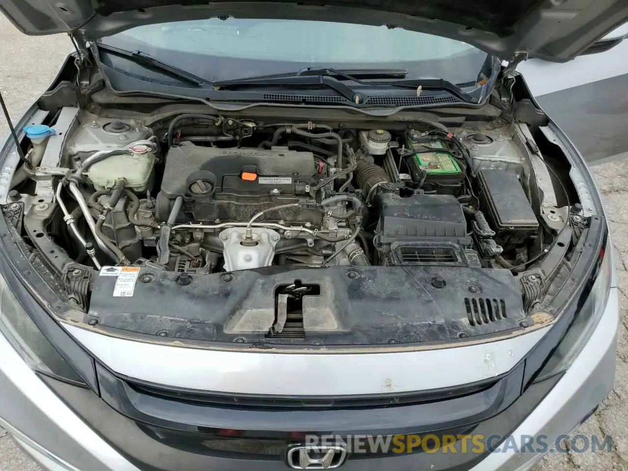 11 Photograph of a damaged car 19XFC2F68KE038434 HONDA CIVIC 2019