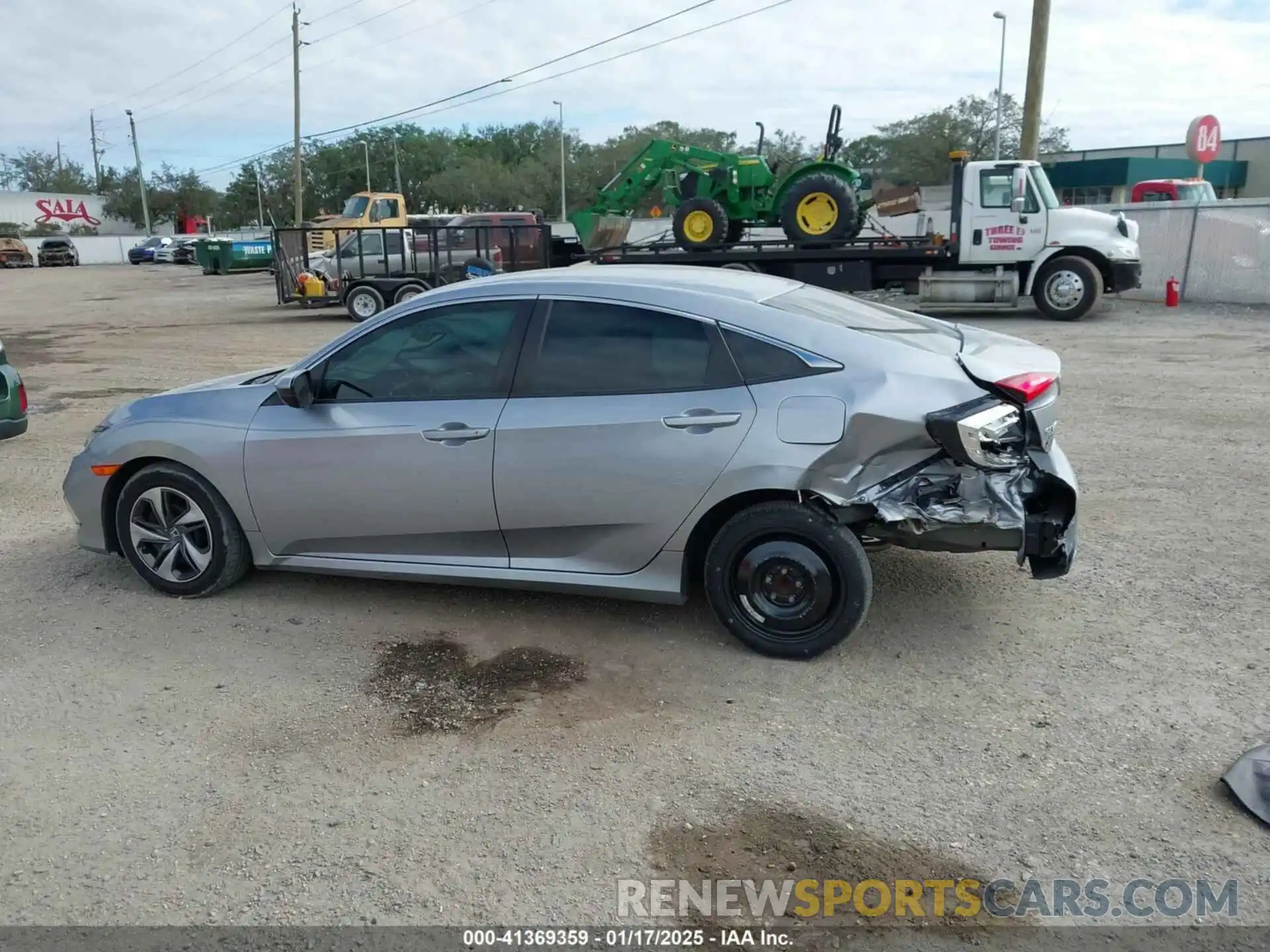 14 Photograph of a damaged car 19XFC2F68KE046677 HONDA CIVIC 2019