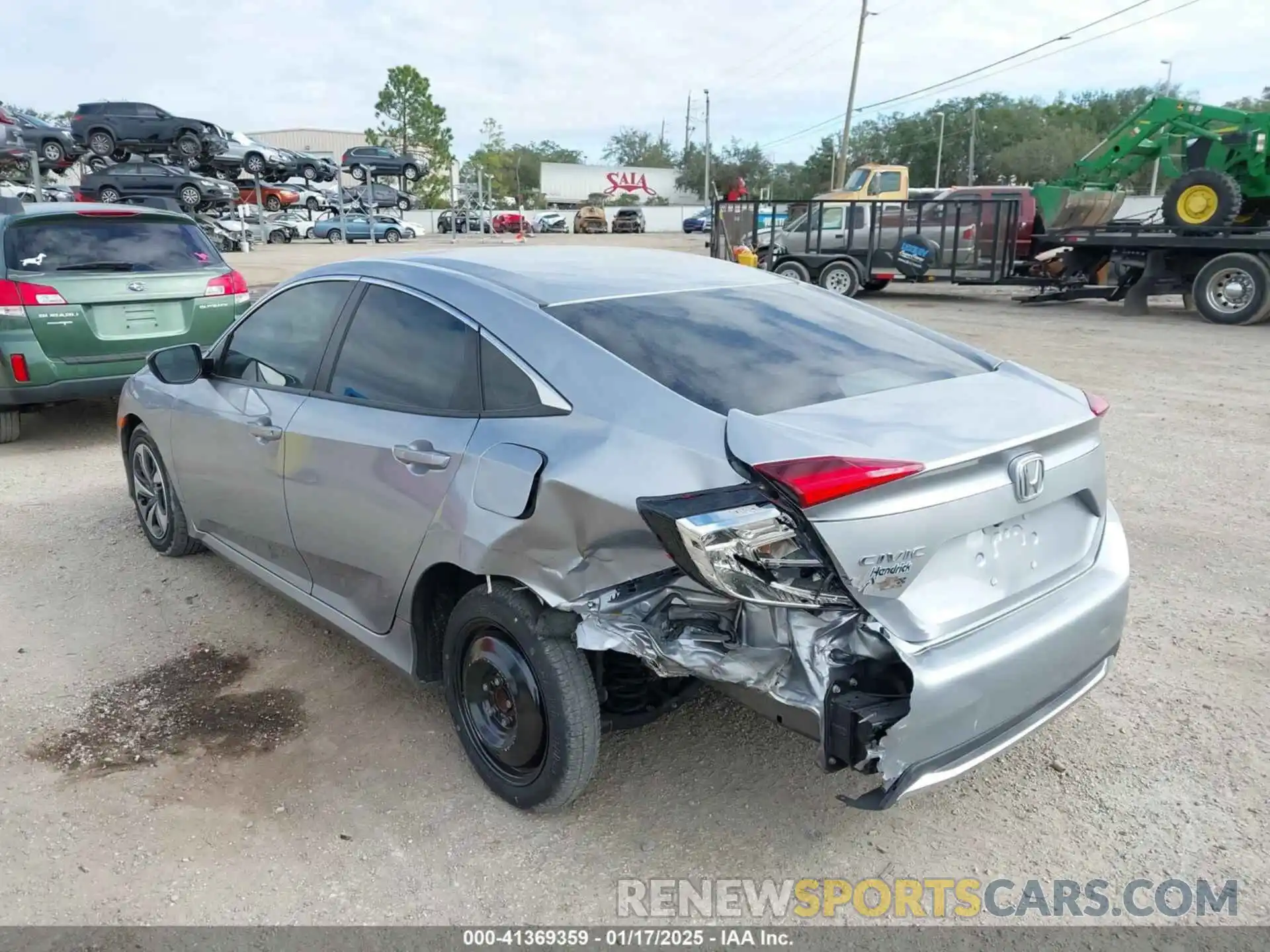 3 Photograph of a damaged car 19XFC2F68KE046677 HONDA CIVIC 2019