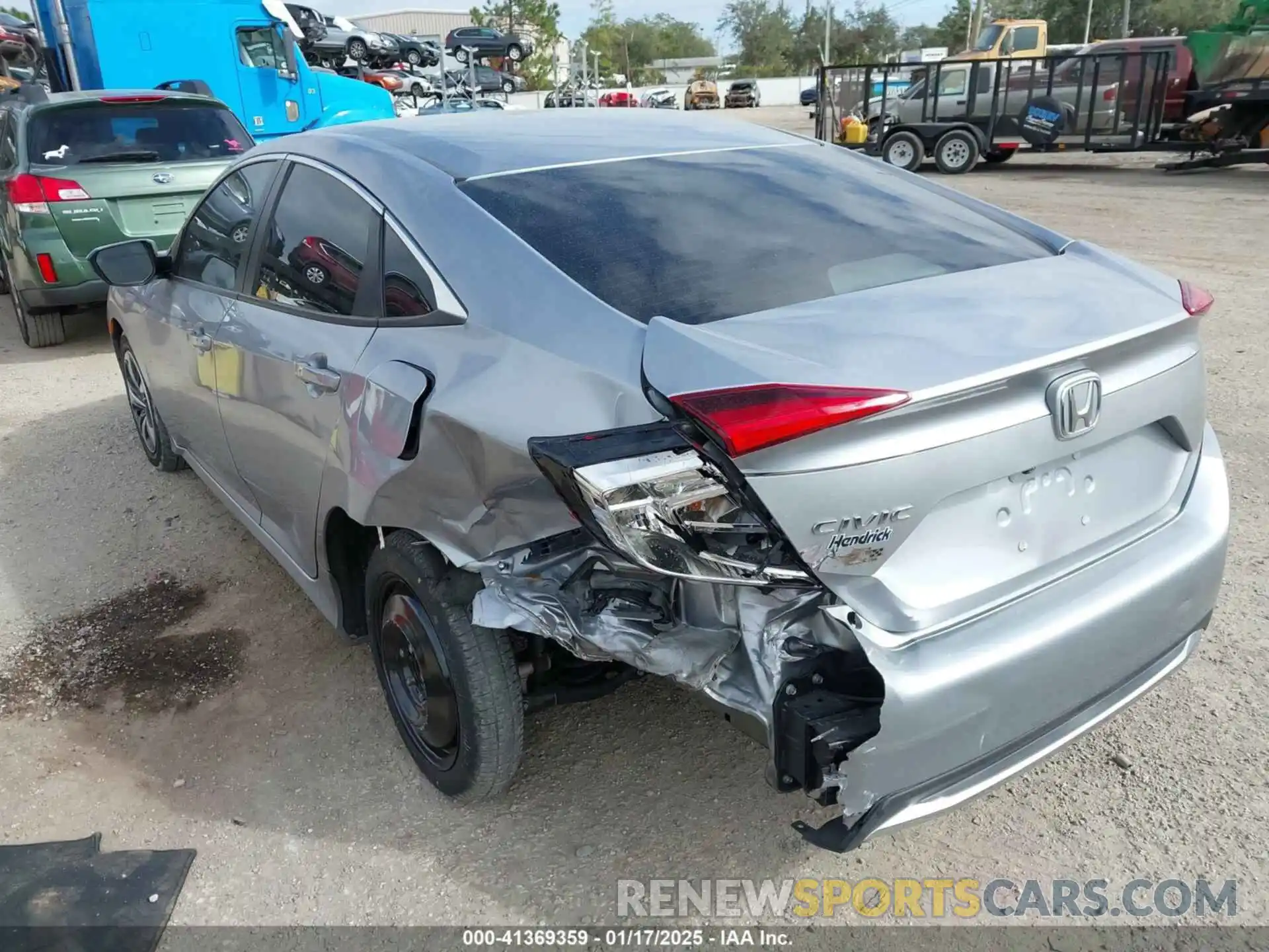 6 Photograph of a damaged car 19XFC2F68KE046677 HONDA CIVIC 2019