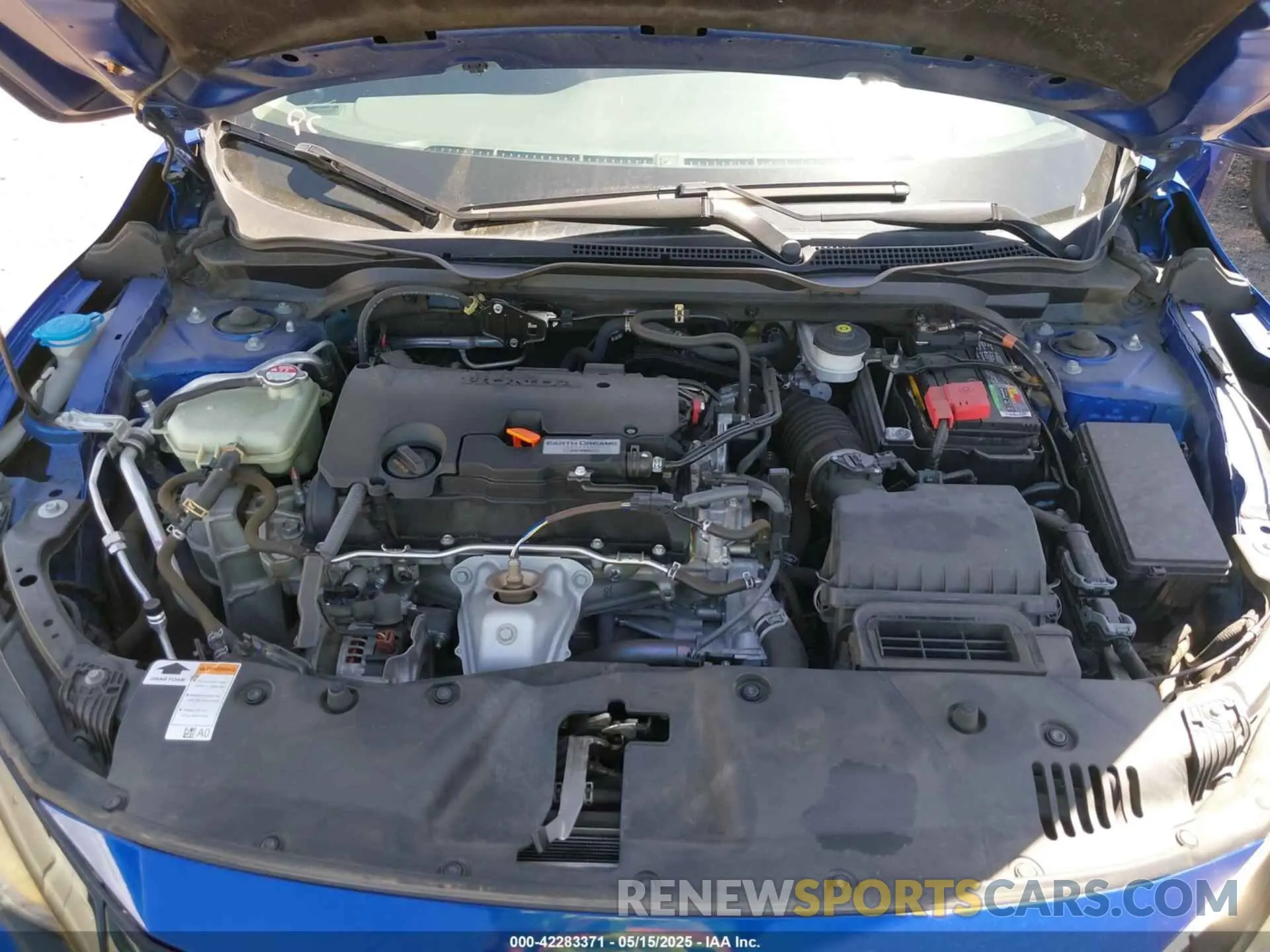 10 Photograph of a damaged car 19XFC2F68KE214611 HONDA CIVIC 2019