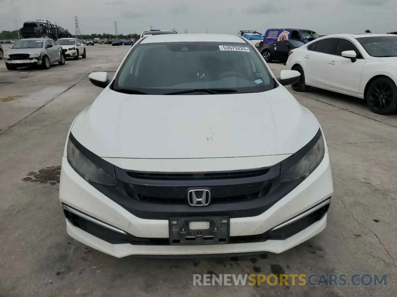 5 Photograph of a damaged car 19XFC2F69KE015602 HONDA CIVIC 2019