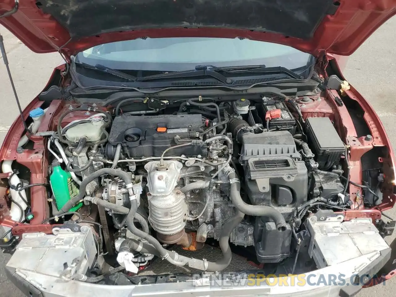 11 Photograph of a damaged car 19XFC2F69KE026826 HONDA CIVIC 2019