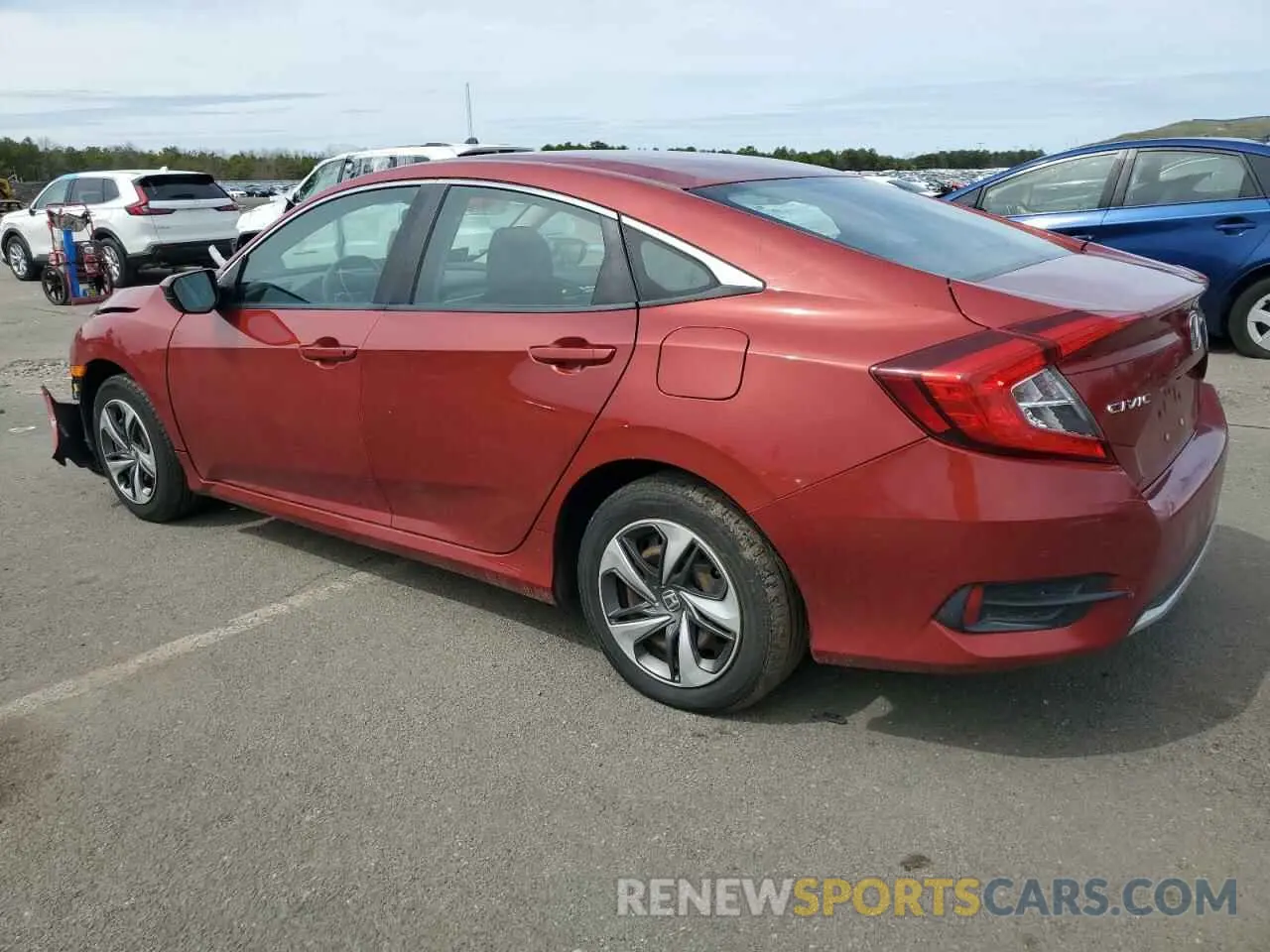 2 Photograph of a damaged car 19XFC2F69KE026826 HONDA CIVIC 2019