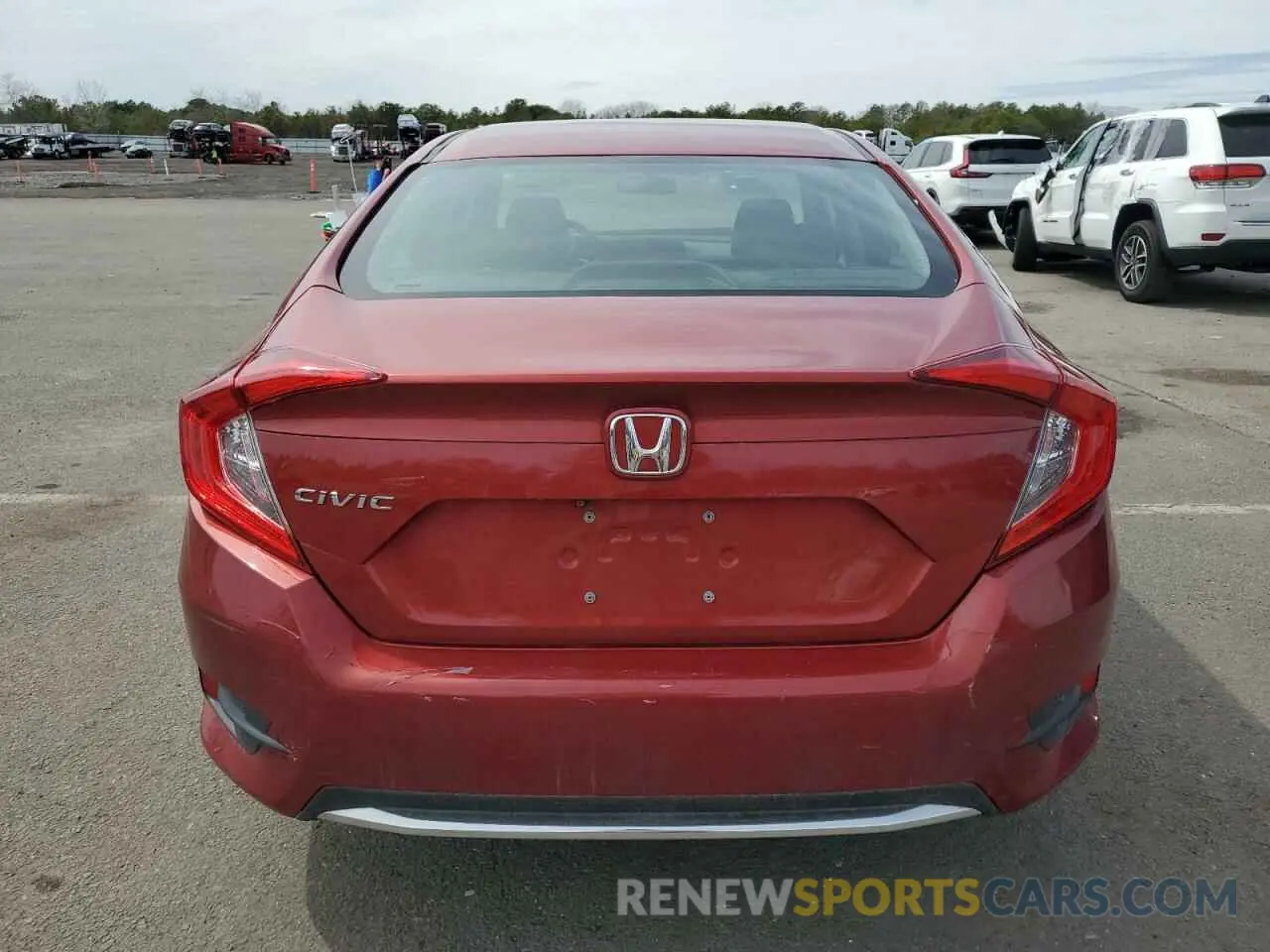6 Photograph of a damaged car 19XFC2F69KE026826 HONDA CIVIC 2019