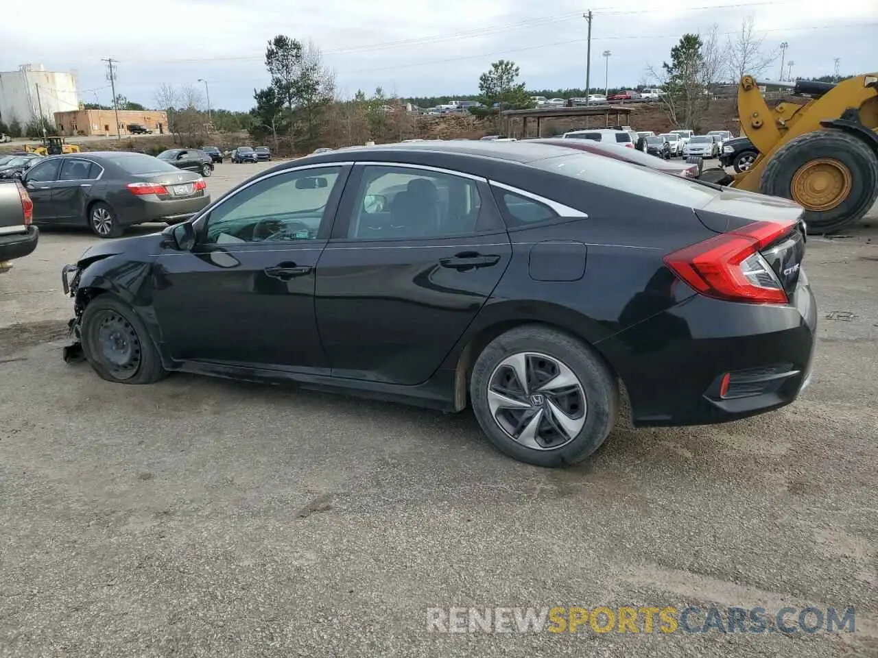 2 Photograph of a damaged car 19XFC2F69KE029810 HONDA CIVIC 2019