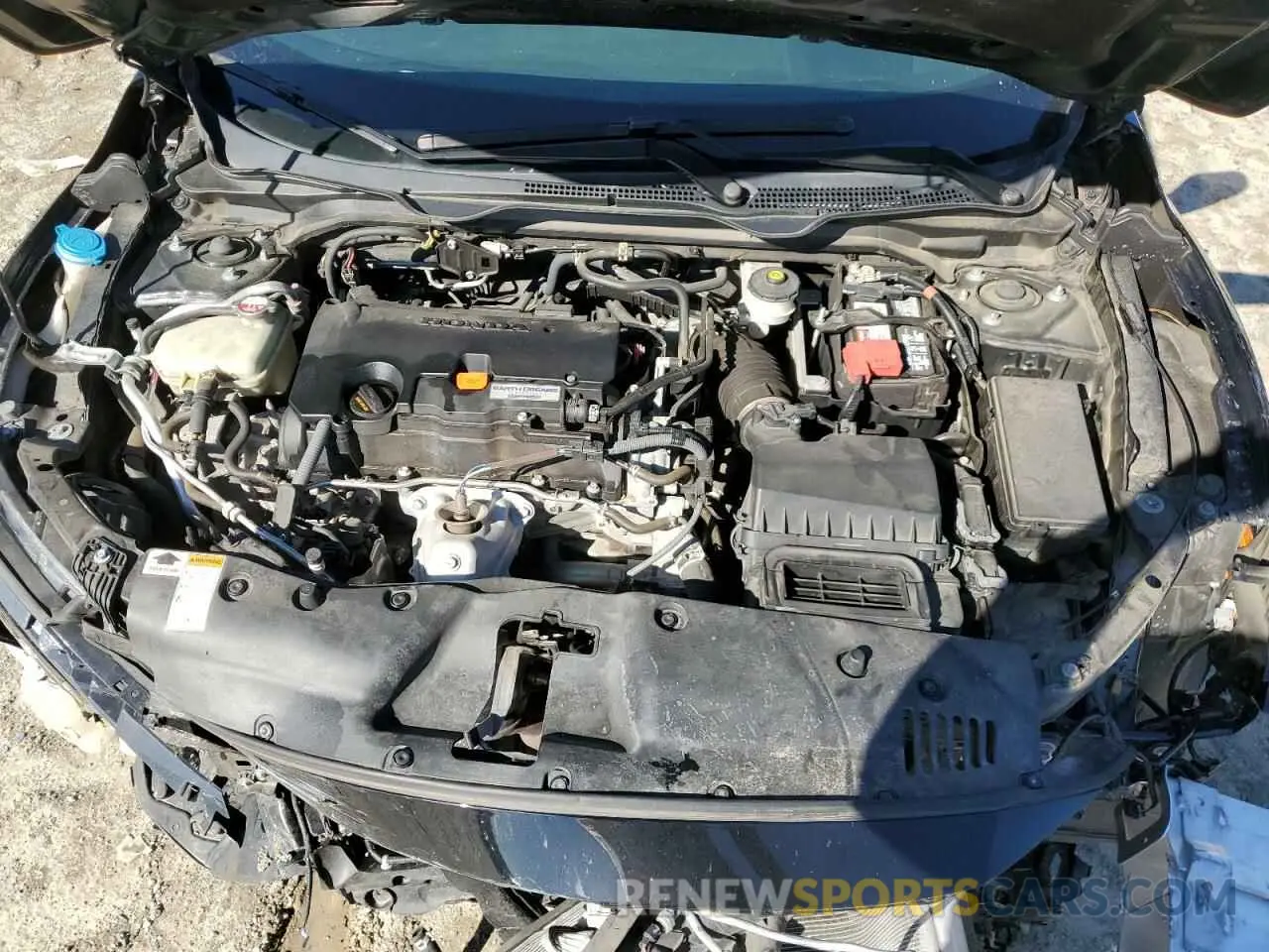 12 Photograph of a damaged car 19XFC2F69KE035624 HONDA CIVIC 2019