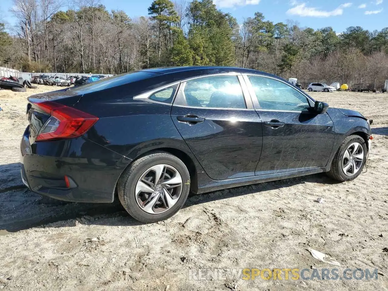 3 Photograph of a damaged car 19XFC2F69KE035624 HONDA CIVIC 2019