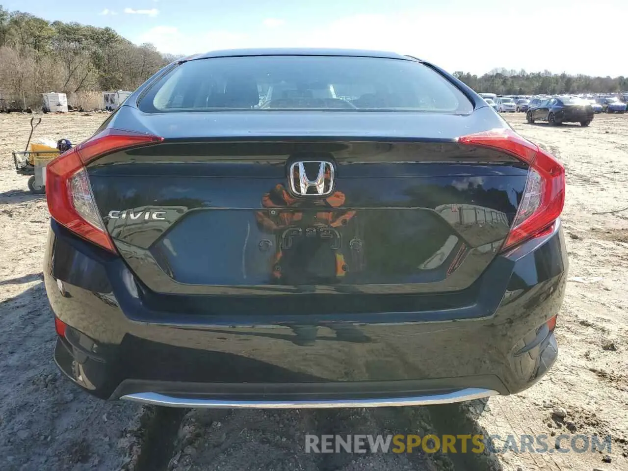 6 Photograph of a damaged car 19XFC2F69KE035624 HONDA CIVIC 2019