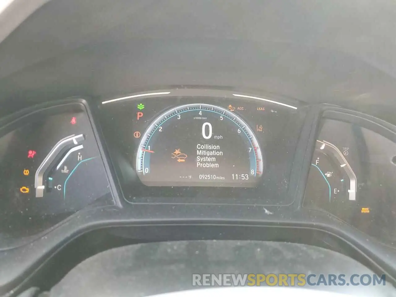 9 Photograph of a damaged car 19XFC2F69KE035624 HONDA CIVIC 2019