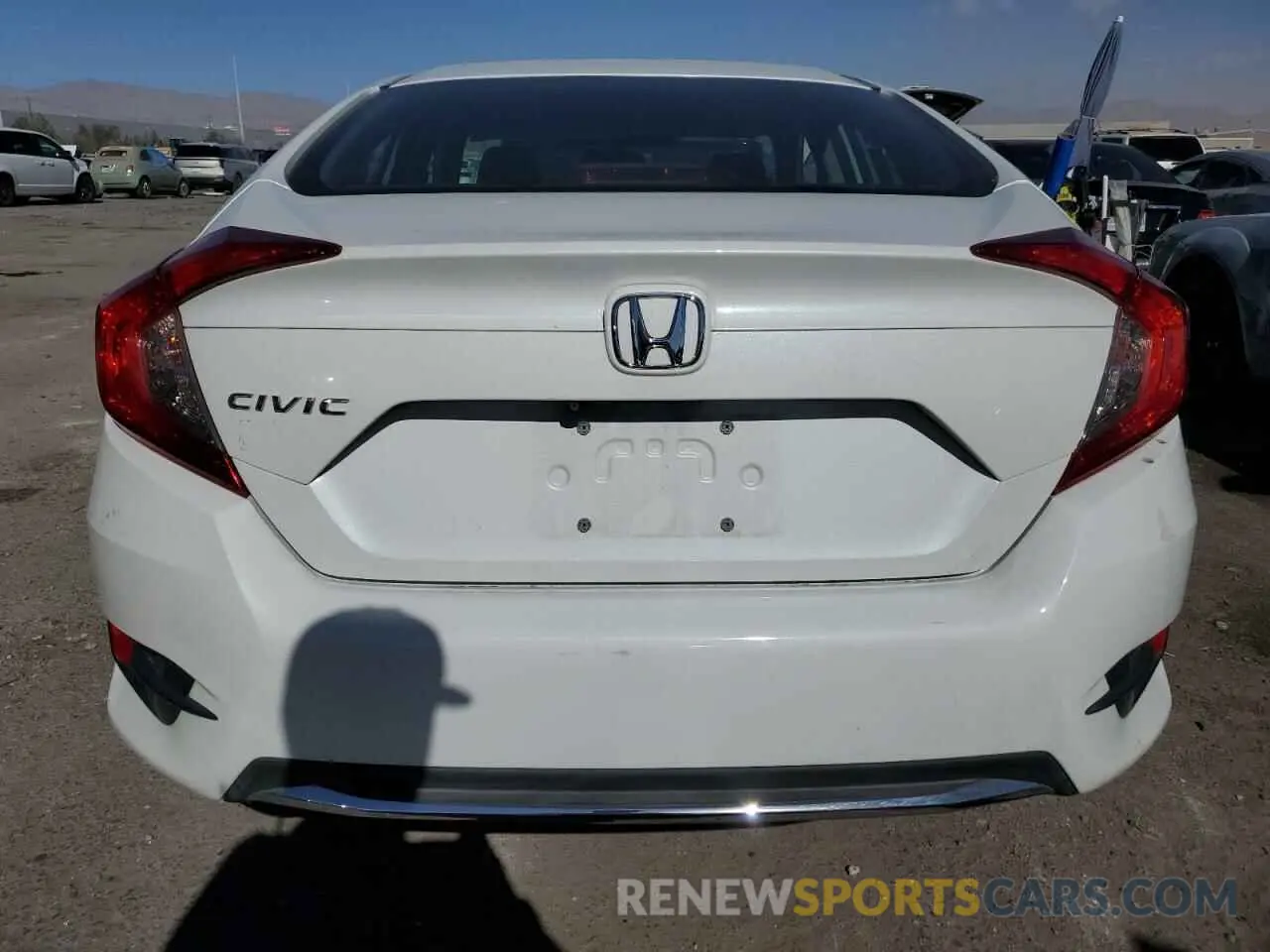 6 Photograph of a damaged car 19XFC2F69KE036823 HONDA CIVIC 2019